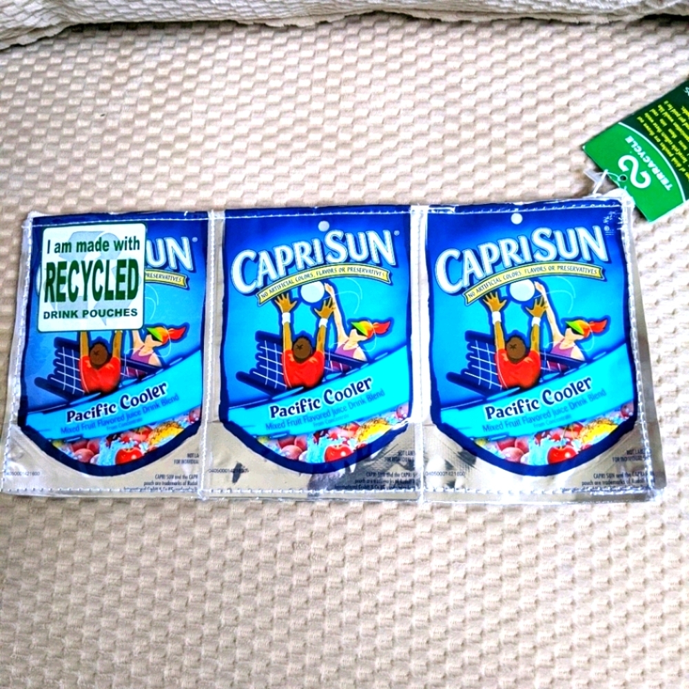 NWT Terracycle Capri Sun Recycled Pencil Case